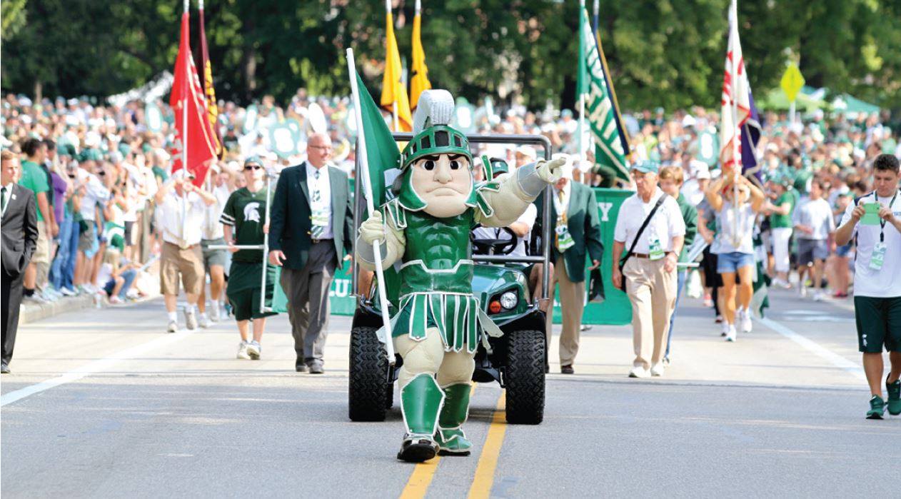 News 10 Lansing to Livestream Michigan State University Homecoming Parade