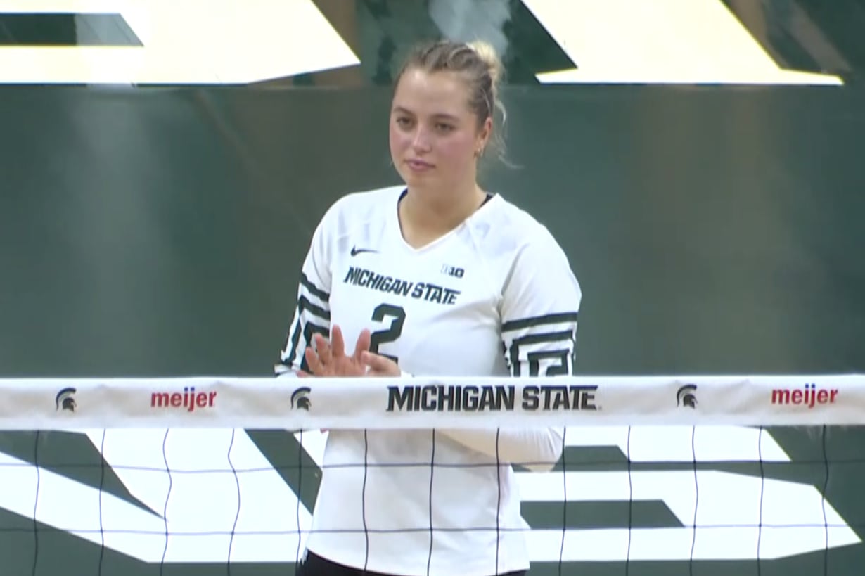 Michigan State volleyball’s Staniszewska embraces unique journey to East Lansing