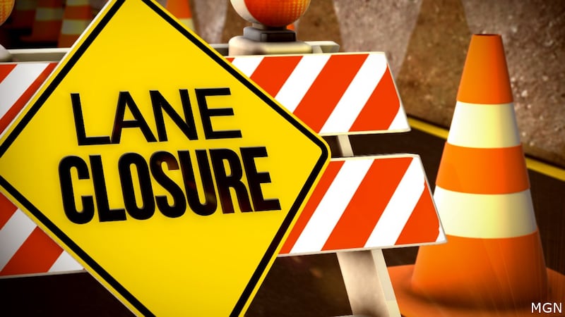Lane closure