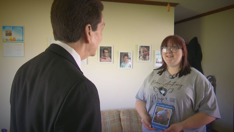 Mason mother honors stillborn son by bringing comfort to grieving families