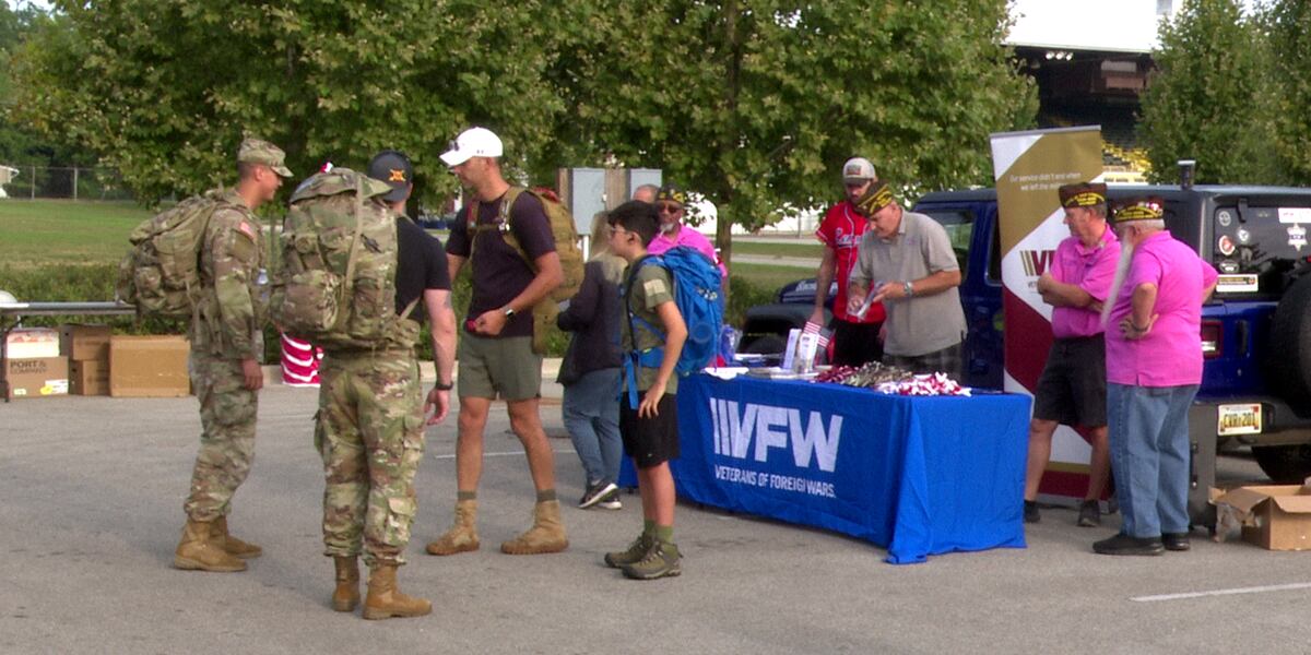 5K ruck march held in Jackson to raise awareness for veteran mental health