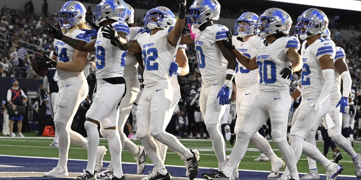 NFC-leading Lions host Jags, aiming for a 9-1 record and their ...