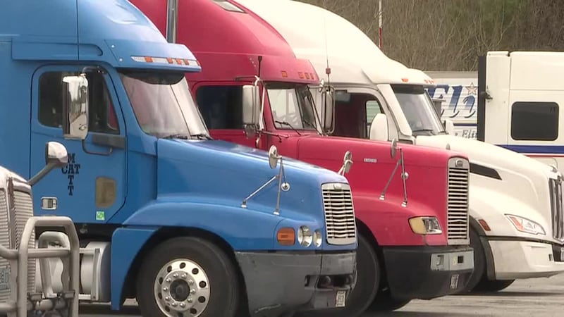 A proposed bill would take truck drivers off the road if they cannot speak English well enough...