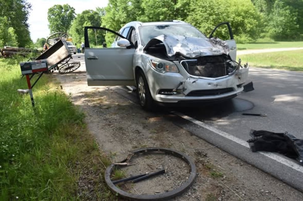 An 11-year-old Amish boy was seriously injured in a crash after the horse-drawn buggy he was...