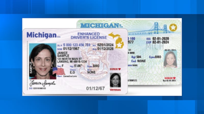 Michigan Id Example Where to get your REAL ID in Michigan as enforcement begins