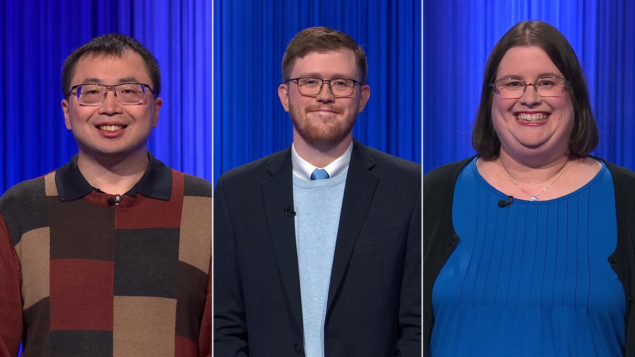 Tom Cubbage All three ‘Jeopardy!’ contestants on Monday’s episode were from ...