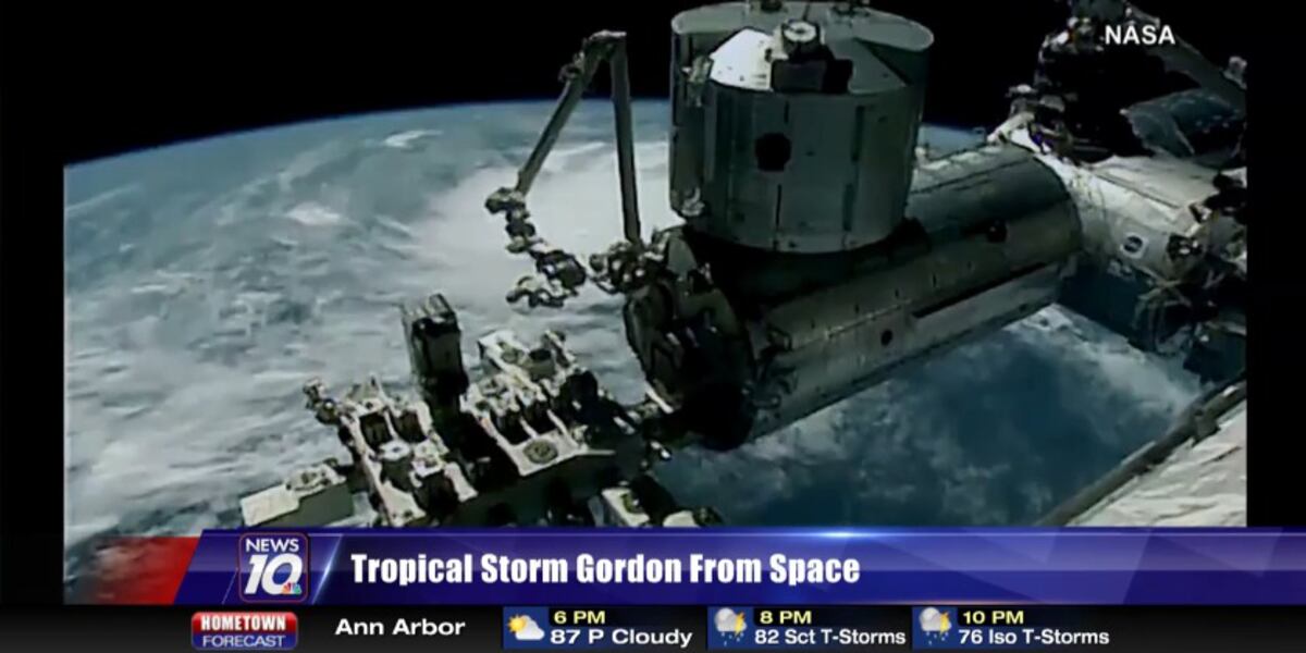 Space Base Gordon Space station shares view of Gordon before it made landfall