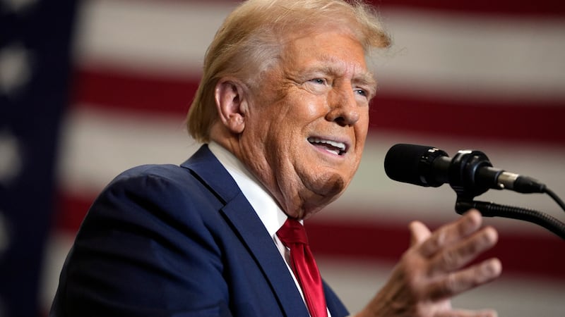 Former president Trump makes two stops in Michigan
