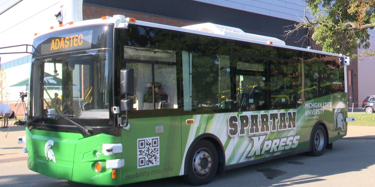 Msu Bus Routes MSU unveils new self-driving bus powered by AI