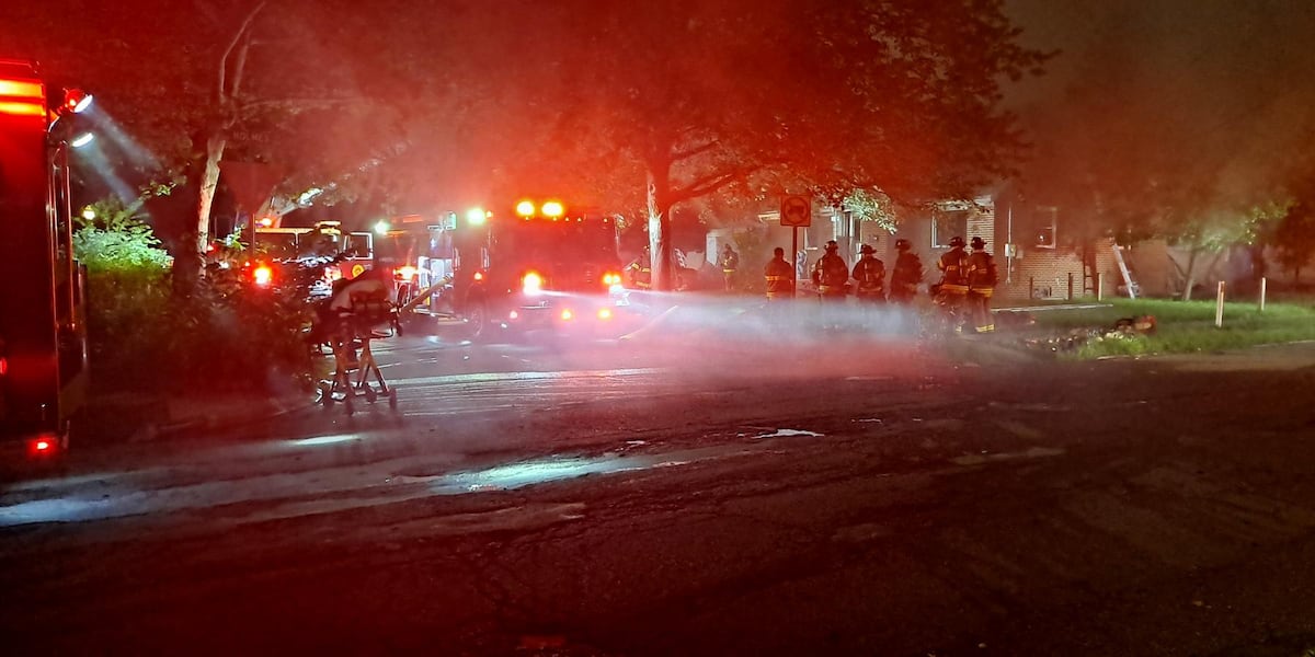 Crews respond to house fire in Lansing early Friday