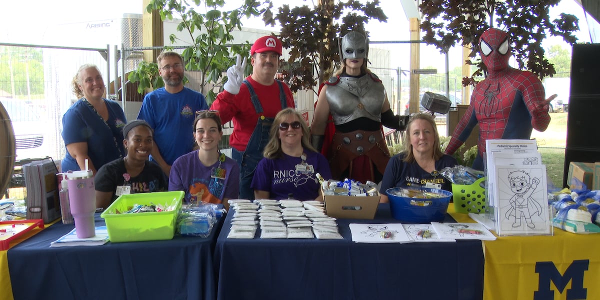 Superheroes and health officials team up at Ionia Free Fair to promote ...