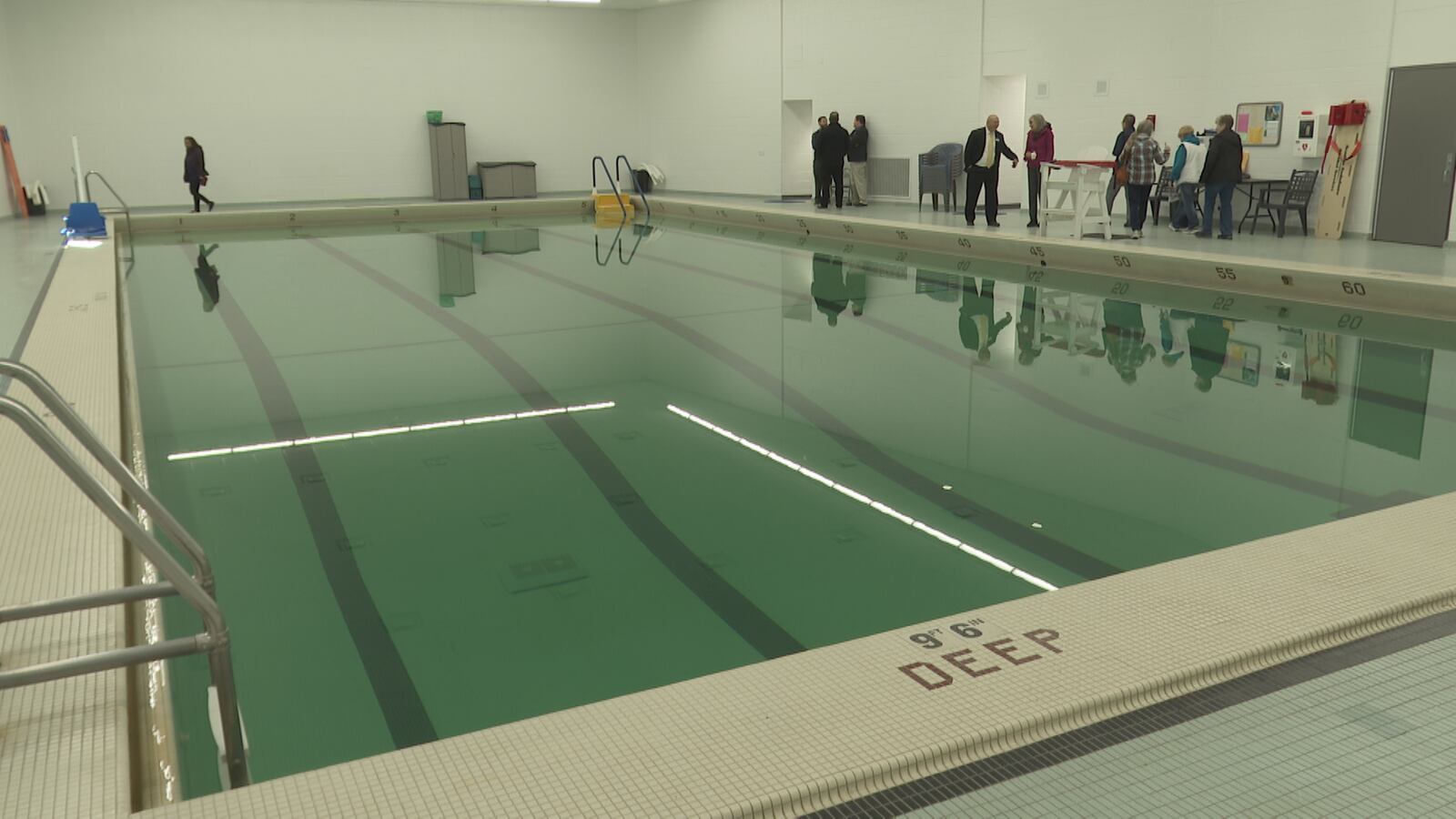 Waverly East Intermediate School unveils upgraded community pool