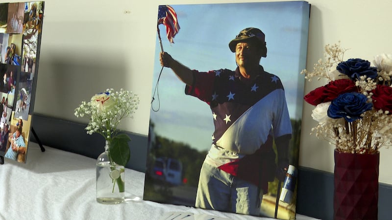 Haslett flag man remembered at memorial service
