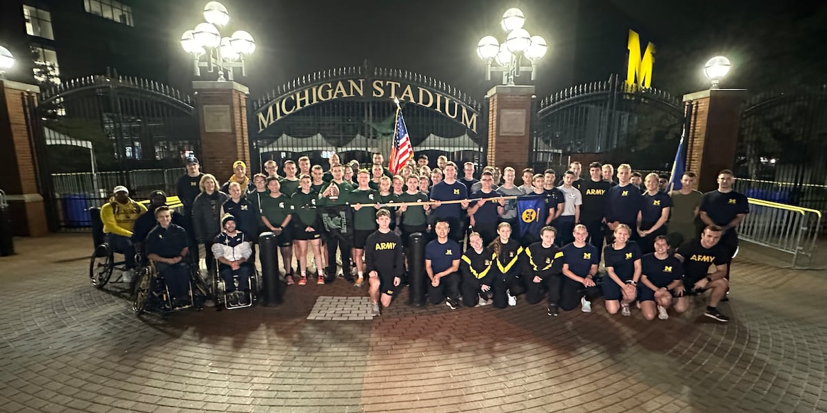 Michigan Rivals Michigan rivals come together to run 64 miles in honor of former MSU ...