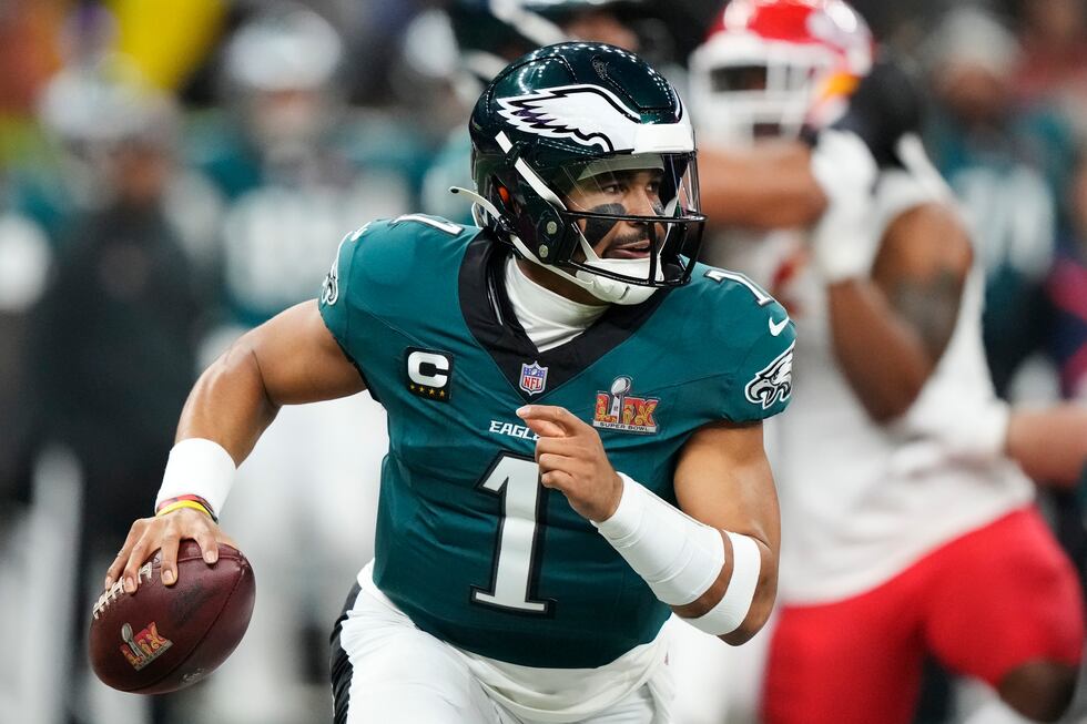 Eagles QB Jalen Hurts wins Super Bowl MVP