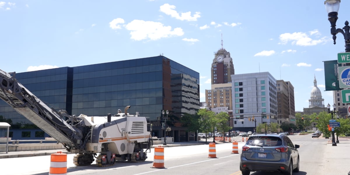Roadwork resumes on Michigan Avenue, impacting drivers and pedestrians