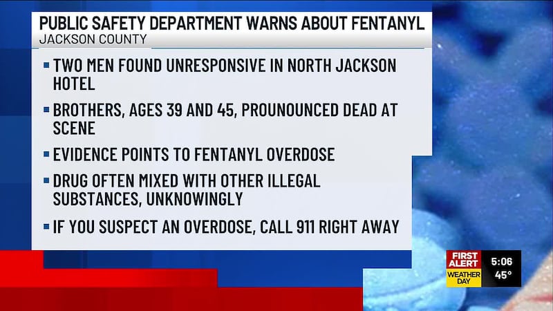 Two Mexican nationals who were in Jackson County for work died Friday in an apparent overdose,...
