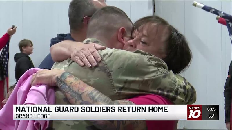 70 Michigan Army National Guard soldiers return home from Central Command