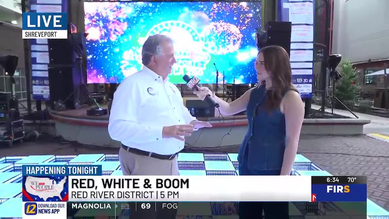 Mayor Tom Arceneaux was interviewed by KSLA's Celeste Lay for Shreveport's America 250 Kickoff...