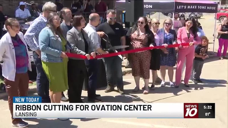 Today the ribbon was cut at the new Ovation Center, a facility in Downtown Lansing that will...