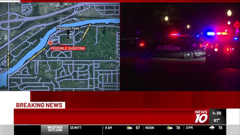 Lansing Police were called to the 2700 block of Moores River Drive around 3 a.m. Friday