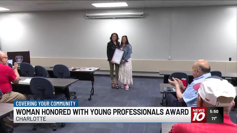 State leaders honored the recipient of this year’s Young Professionals Award. The award is...