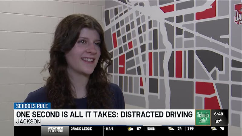 A Jackson High School graduate earned a $1,500 scholarship for a video warning teens about the...