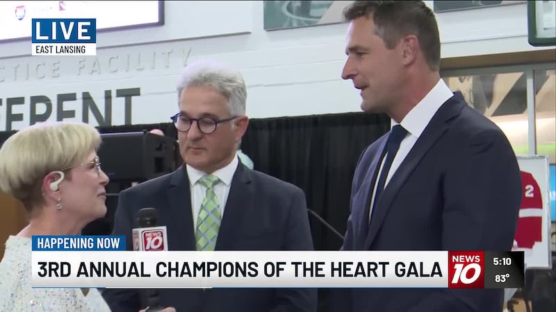 The Champions of the Heart Foundation held its third annual gala Tuesday, a dinner and live...