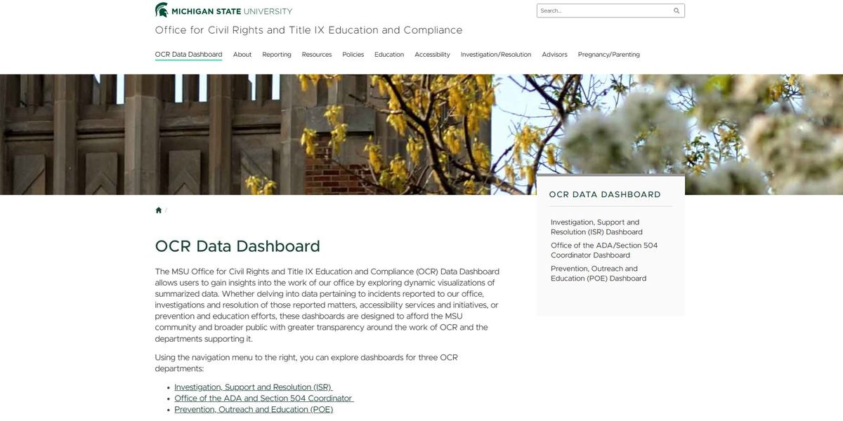 MSU launches new Civil Rights Data Dashboard