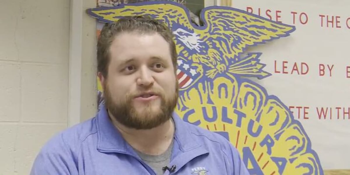 Perry teacher recognized for going the extra mile on agriculture education